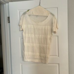 Loft t-shirt, tucked in front, size XS